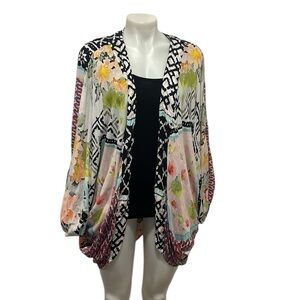 SAACHI floral modal kimono cardigan one sizee